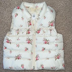 Baby gap zip up vest